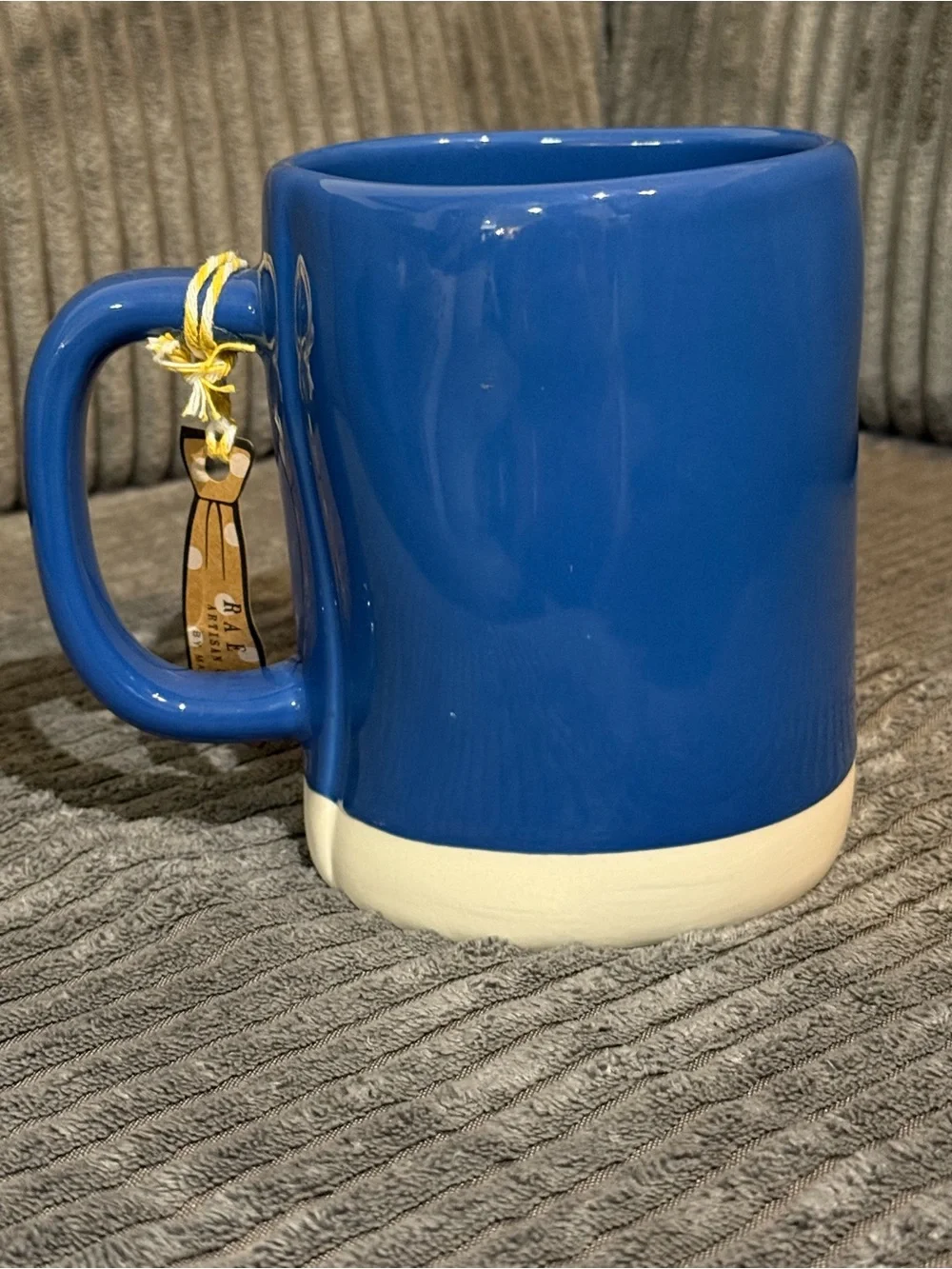 Rae Dunn ‘PAPA est. 2026’ Blue Ceramic Mug - Picture 2 of 5